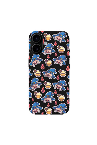 Other Apple Iphone 16 plus Sweet Witch Black Colored Silicone TPU Θήκη