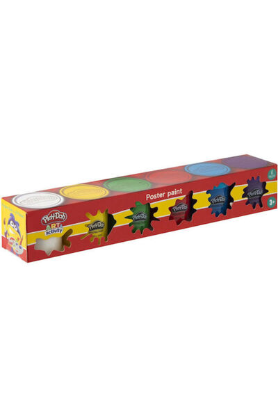 Hasbro Games Hasbro Play-doh Σετ Χρωμάτων Ζωγραφικής με τα Δάχτυλα 45ml 6 τεμ...