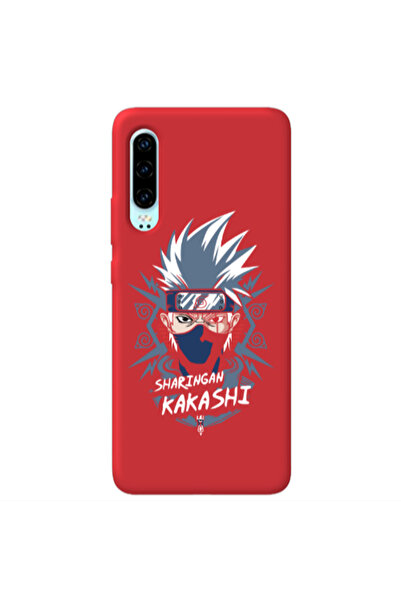 Other Huawei P30 Anime Mangoo Red Colored Silicone TPU Θήκη
