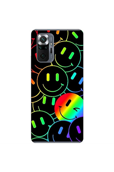 Other Xiaomi Redmi Note 10 Pro 4G Rainbow Smile Transparent Silicone TPU Θήκη