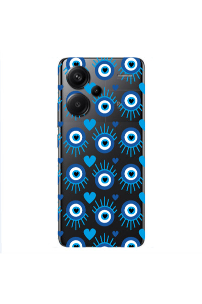 Other Xiaomi Redmi Note 13 Pro+ 5G Heart Eye Transparent Silicone TPU Θήκη