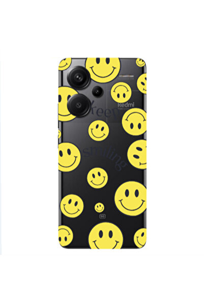 Other Xiaomi Redmi Note 13 Pro+ 5G Keep Smiling Transparent Silicone TPU Θήκη