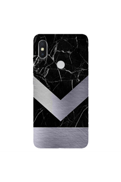 Other Xiaomi Redmi S2 Marble Arrow Down Transparent Silicone TPU Θήκη