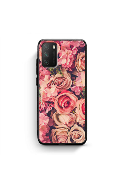 Other Xiaomi Poco M3 Bud Roses Black Glossy Θήκη