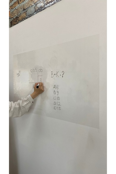 Farklı Bi Kağıt 52 x 300 cm Şeffaf Statik Sihirli Kağıt Tahta Yapıştırma Gerektirmez
