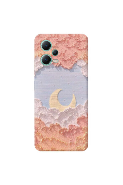 Other Xiaomi Redmi Note 12 Pro Plus 5G Moon Clouds Transparent Silicone TPU Θήκη