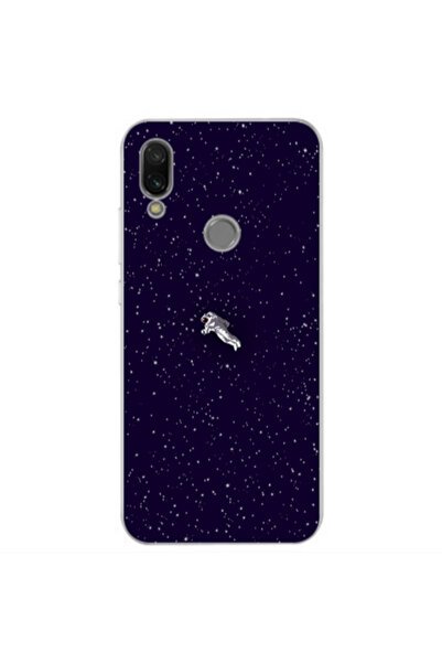 Other Xiaomi Redmi Note 7 Astronaut And Stars Transparent Silicone TPU Θήκη
