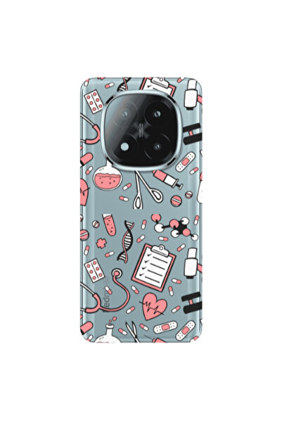 Other Xiaomi Redmi Note 14 Pro + 5g Laboratory Transparent Silicone TPU Θήκη