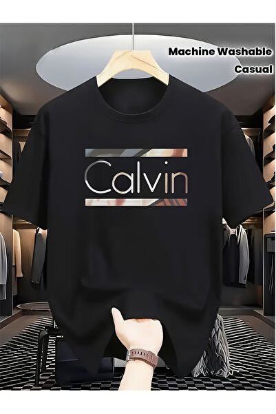 23 nisan Men's Et Pattern Printed T-Shirt- Crew Neck T-Shirt, Machine Washabl...