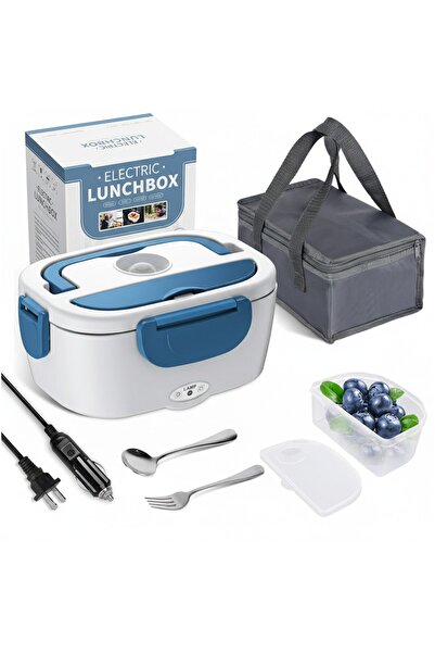 NEXTLY Cutie de prânz electrică de 1.5L cu bol din oțel inoxidabil 304, set d...