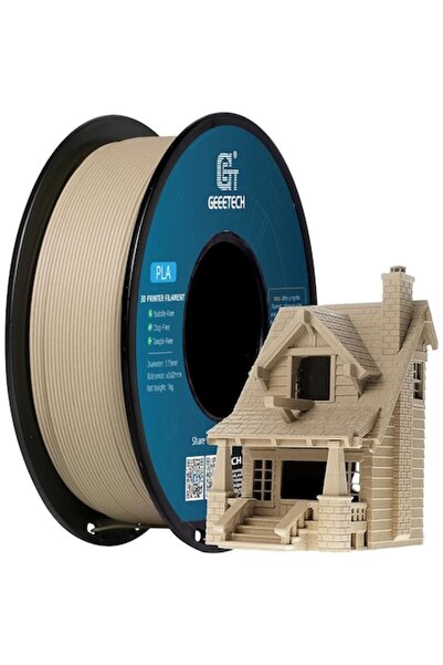 GEEETECH Rola filament 3D, Wood PLA, 1kg, lungime 330 m, 1.75mm, culoare lemn,