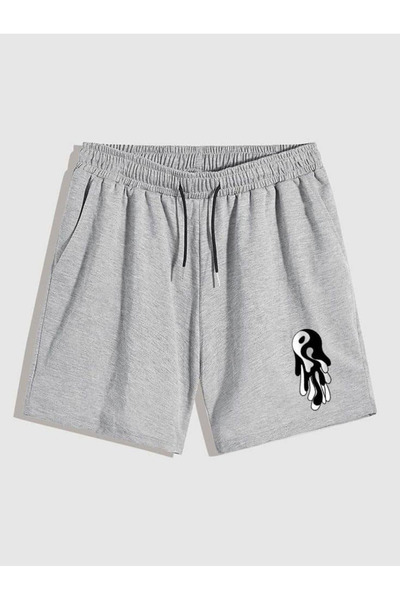 bellanova hanangiyim شورت مطاطي يومي من القطن الممشط للجنسين