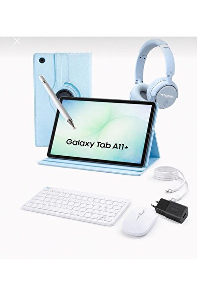Samsung Galaxy Tab A11 Plus 6gb 128gb 11 İNÇ KILIF+KALEM HEDİYE+BAŞLIK+KLAVYE...