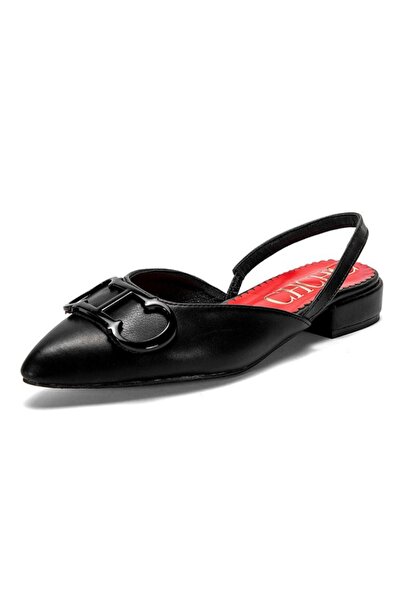 CHHC 2026 New Fashionable Women's Flat Shoes: Versatile Casual Open Heel Slip...