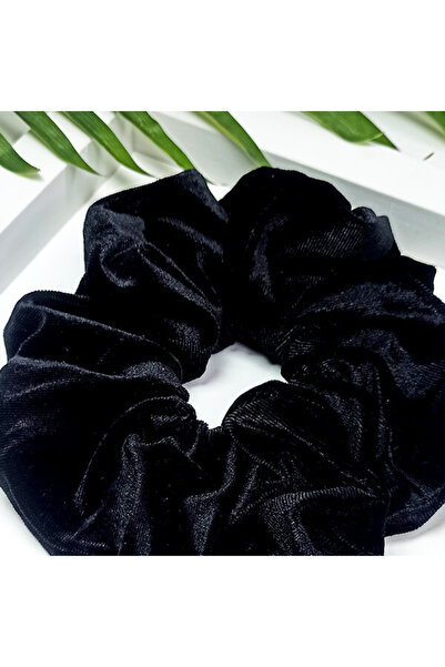 YEYE Made In Nature Elastic de păr YEYE VELVET XXL Negru