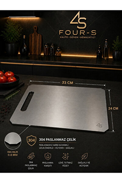 FOUR4S PASLANMAZ KESME TAHTASI