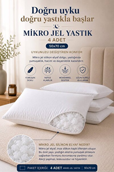 conzaliza 4 mikroželastih jastuka