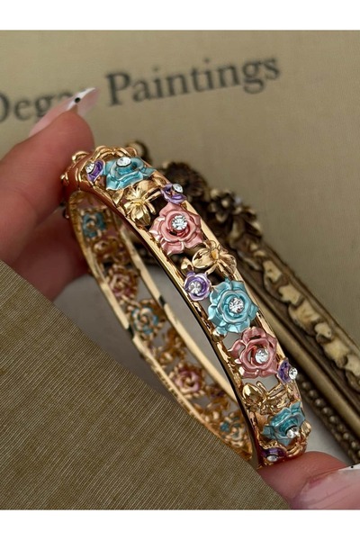 baroque luxe kelepçe (pastel)
