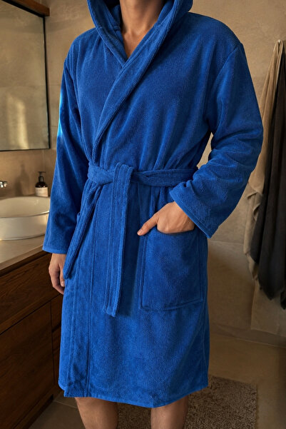 DC Teks Cotton Ring Waiter Size Short Bathrobe 12-14 / 14-16 / 16-18 Years