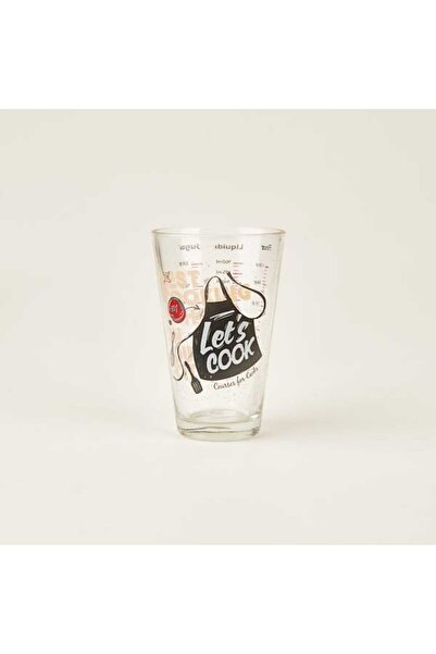 Rakle Cooking Classes Ölçülü Meşrubat Bardağı - Renkli - 300 ml