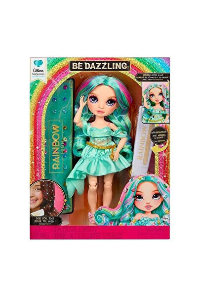 MGA Papusa Rainbow High Be Dazzling Celine, din vinil, cu cutie colectionabil...