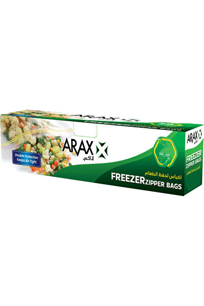 ARAX Freezer Zipper Bags 15x10cm