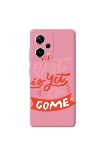 Other Xiaomi Poco X5 The Best Pink Colored Silicone TPU Θήκη