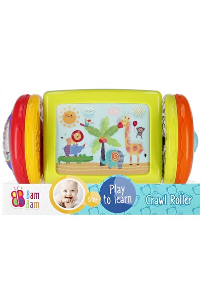 OEM Jucarie interactiva pentru copii, Crawl Roller - Bam Bam, 6+ luni