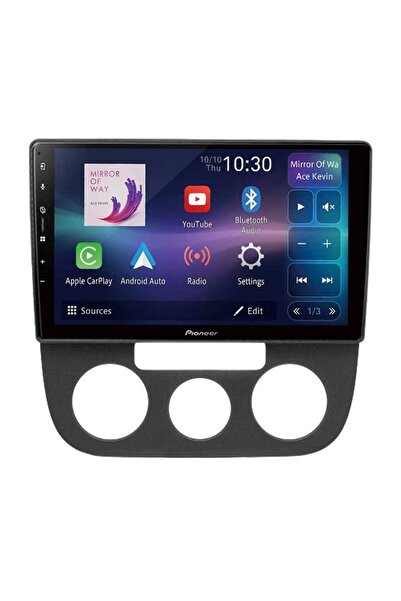 Pioneer PF97BT Volkswagen Jetta Manuel Klima 9 inç Carplay Androidauto Multim...