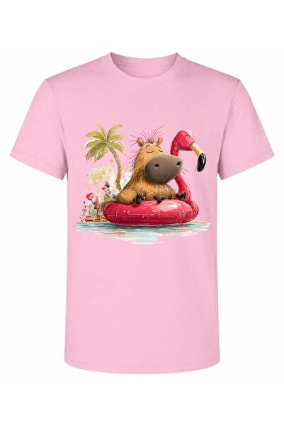 ROLY Tricou Unisex Bumbac Print Capybara