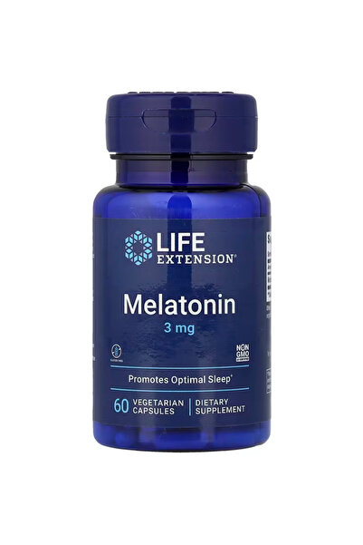 Life Extension Melaton, 3 mg, Optimal Sleep Support, Healthy circadian Rhythm...