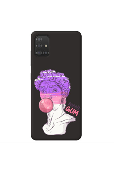 Other Samsung M31S Pin Bubble Black Colored Silicone TPU Θήκη