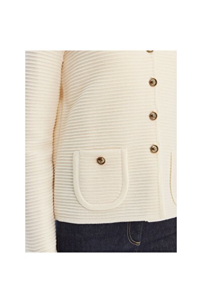 Luisa Spagnoli Cardigan de damă 100360 MARANTA Crem