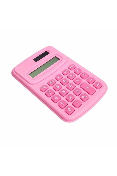 Powermaster PM-25421 Pembe Mini Hesap Makinesi