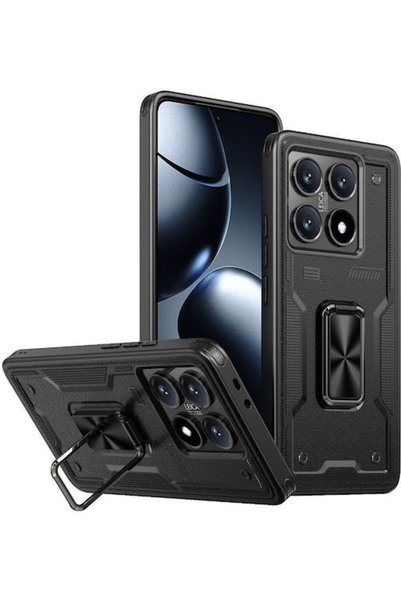 OEM Προστατευτική Πίσω Θήκη Μαύρη (Xiaomi 14T Pro) Κωδικός: 01XIA3194