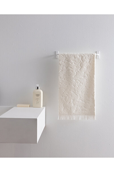 Madame Coco Pavot 100% Cotton Face Towel - Ecru - 50X70 cm