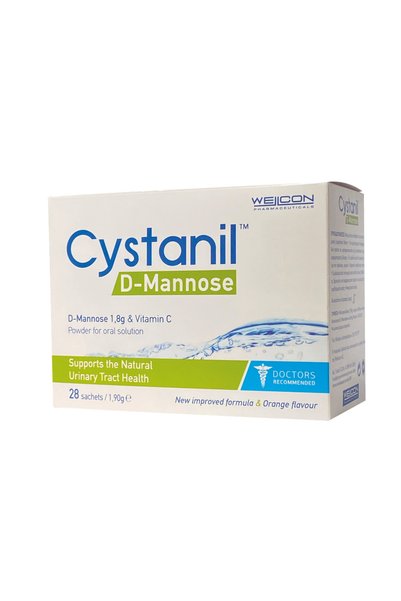 Other WELLCON Cystanil D-Μαννόζη - Συμπλήρωμα Διατροφής για το Ουροποιητικό Σ...