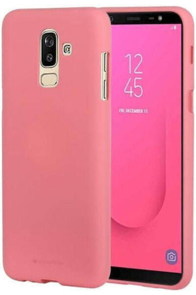 Mercury Πίσω Θήκη Σιλικόνης Ροζ (Samsung Galaxy J8 (2018)) Κωδικός: 01SAM0920