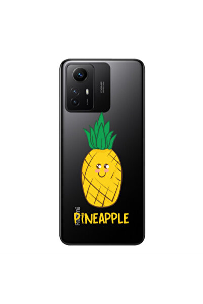 Other Xiaomi Redmi Note 12s Pineapple Transparent Silicone TPU Θήκη