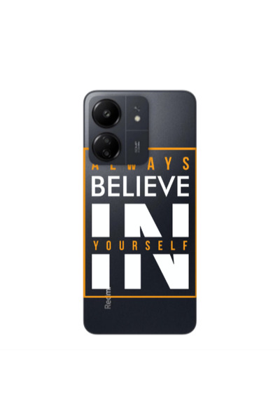 Other Xiaomi Redmi 13C Always Belive Transparent Silicone TPU Θήκη