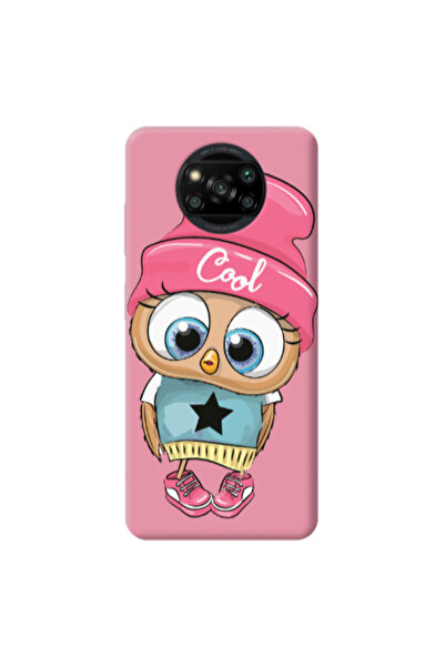 Other Xiaomi Poco X3 /X3 Pro Cool Star Pink Colored Silicone TPU Θήκη