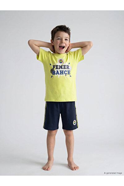LC Waikiki Peak New Season Printed Boys' Pajama Set
