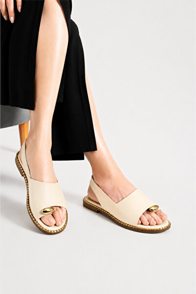 star shoes Leather women's thong sandals - everyday sandals
