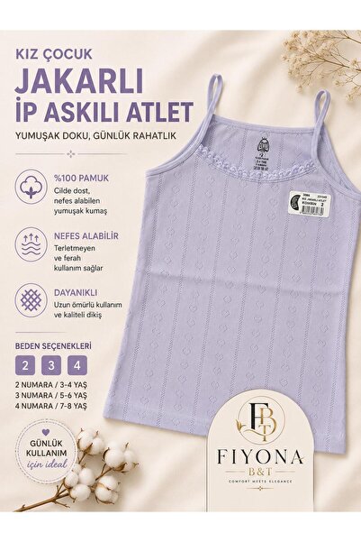 GÜMÜŞ Kız Çocuk Atlet