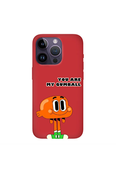 Other Apple iPhone 14 Pro Max You are my gumball Red Colored Silicone TPU Θήκη