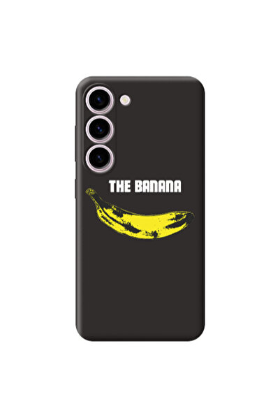 Other Samsung S23 Plus The banana Black Colored Silicone TPU Θήκη
