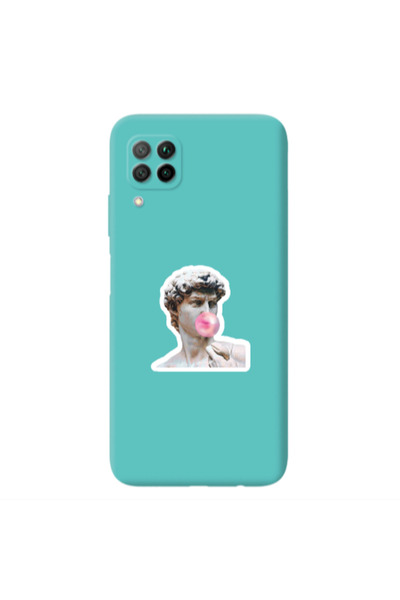 Other Huawei P40 Lite Bubble Turquoise Colored Silicone TPU Θήκη