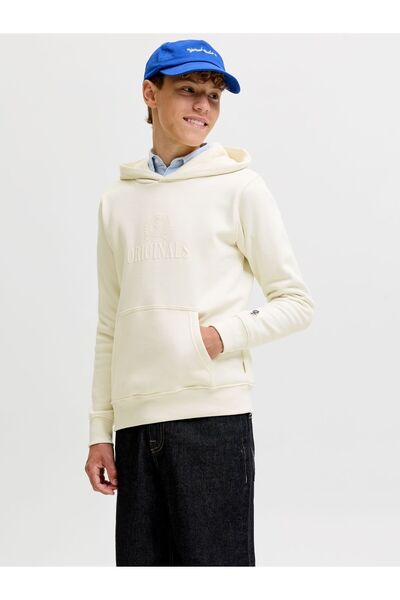 Jack & Jones Junior Kapuzenpullover Text Kapuzenpullover Boys