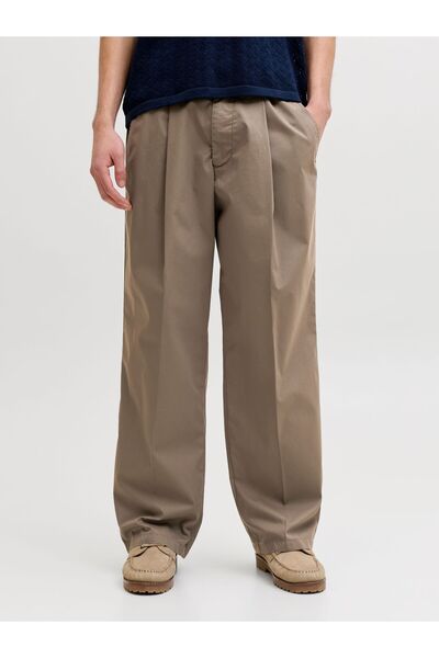 Jack & Jones Kalhoty se širokými nohavicemi Wide Leg Fit
