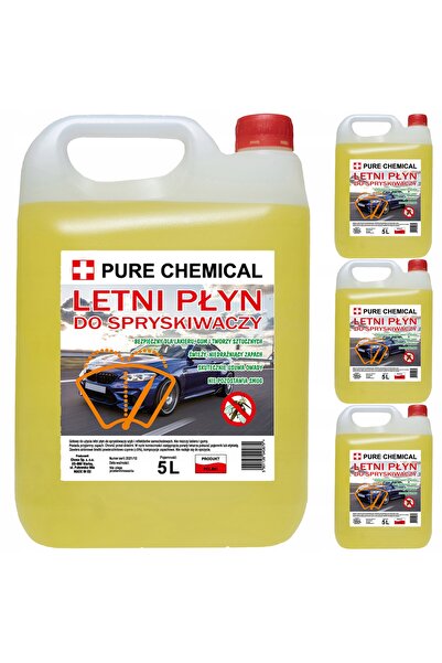 CHOSA Lichid De Parbriz De Vara, 4X 5L, Aromat Proaspat, Curatare Eficienta, ...